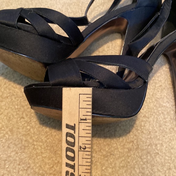 Steve Madden Haylow Black Platform “5 Heel Size 8 - Picture 7 of 9